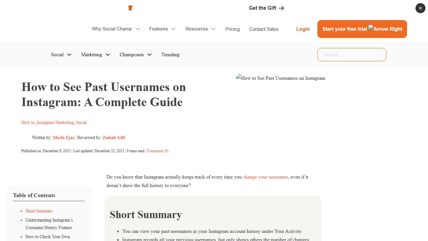 How to See Past Usernames on Instagram 2026